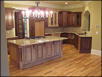 This is a custom designed kitchen